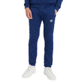 Bleu marine - Blanc - Side - Umbro - Pantalon de jogging CLUB LEISURE - Enfant
