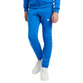 Bleu roi - Blanc - Pack Shot - Umbro - Pantalon de jogging CLUB LEISURE - Enfant