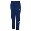 Bleu marine - Blanc - Front - Umbro - Pantalon de jogging TOTAL - Enfant