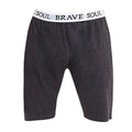 Gris - Front - Brave Soul - Short de pyjama - Homme
