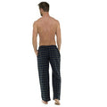 Bleu marine - Vert - Back - Bas de pyjama - Homme