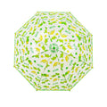 Transparent - Vert - Back - Drizzles - Parapluie droit - Enfant