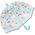 Transparent - Vert - Back - X-Brella - Parapluie en dôme - Enfant