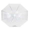 Transparent - Blanc - Side - X-Brella - Parapluie en dôme