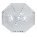 Transparent - Blanc - Side - X-Brella - Parapluie en dôme