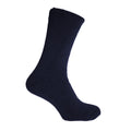 Bleu marine - Front - Simply Essentials - Chaussettes thermiques - Homme