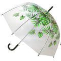 Transparent - Vert - Front - X-brella - Parapluie droit - Adulte