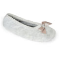 Gris - Front - Chaussons ballerines - Femme