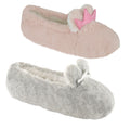 Gris - Back - Chaussons - Fille