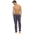 Bleu marine - Back - Foxbury - Pantalon de pyjama - Homme