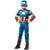 Front - Captain America - Déguisement DELUXE - Enfant