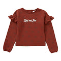 Front - Blue Zoo - Sweat WILD AND FREE - Bébé fille
