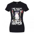 Front - Psycho Penguin - T-Shirt - Femme