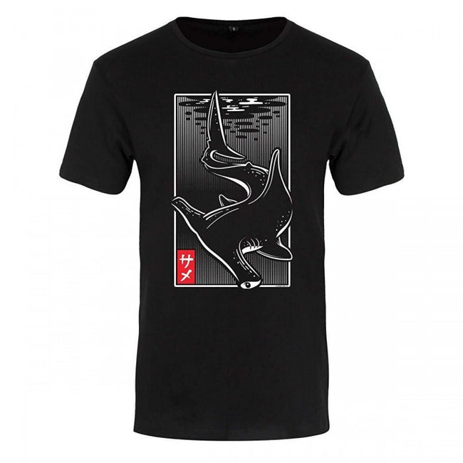 Front - Unorthodox Collective - T-shirt ORIENTAL SHARK - Homme