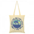 Front - Grindstore - Tote bag PLASTIC AIN'T MY BAG