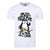 Front - Psycho Penguin - T-shirt HIGH FIVE - Homme