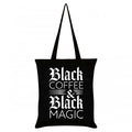 Front - Grindstore - Tote bag BLACK COFFEE & BLACK MAGIC