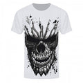 Front - Grindstore - T-shirt 'CARVED SKULL' - Homme