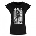 Front - Tokyo Spirit - T-shirt REBEL - Femme