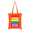 Front - Grindstore - Tote bag IF YOU CANT LOVE YOURSELF