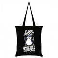 Front - Psycho Penguin - Tote bag PLEASE RESPECT UNSOCIABLE DISTANCING