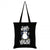 Front - Psycho Penguin - Tote bag PLEASE RESPECT UNSOCIABLE DISTANCING