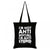 Front - Grindstore - Tote bag I'M NOT ANTI-SOCIAL I'M ANTI-STUPID