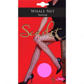 Front - Silky Scarlet - Bas résilles pour porte-jarretelles (1 paire) - Femme