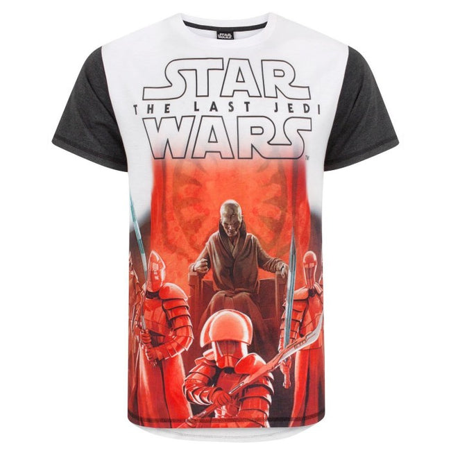 Front - Star Wars - T-shirt à imprimé 'The Last Jedi' - Homme