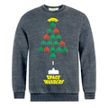 Front - Space Invaders - Sweat TREE BURNOUT - Adulte