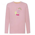 Front - Peppa Pig - T-shirt RAINBOW WINGS - Fille