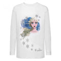 Front - Frozen II - T-shirt SKETCH - Fille