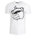 Front - Fortnite - T-shirt motif imprimé ' Burger Head' - Adulte mixte