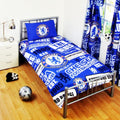 Front - Chelsea FC - Parure officielle pour lit simple ou double