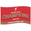Front - Liverpool FC - Drapeau PREMIER LEAGUE CHAMPIONS