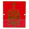 Front - Liverpool FC - Panneau de fenêtre PREMIER LEAGUE CHAMPIONS