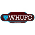 Front - West Ham United FC - Pancarte suspendue