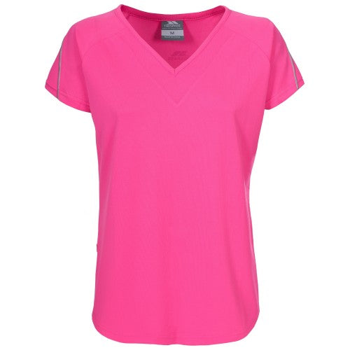 Front - Trespass Gliding - T-shirt de sport à col en V - Femme