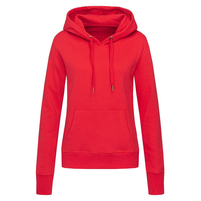 Rouge - Front - Stedman -Sweatshirt femme active