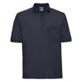 Bleu marine - Front - Russel Workwear - Polo à manches courtes - Homme