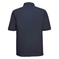 Bleu marine - Back - Russel Workwear - Polo à manches courtes - Homme