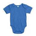 Bleu cobalt - Front - Babybugz - Body à manches courtes en coton bio - Bébé
