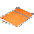 Orange - Side - Shugon Stafford - Sac haute visibilité avec cordon de serrage