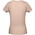 Rose pâle - Back - B&C - T-Shirt en coton bio - Femme