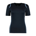 Bleu marine-Bleu clair - Front - Gamegear Cooltex - T-shirt - Femme