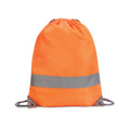 Orange haute visibilité - Front - Shugon Stafford - Sac fourre-tout - 13 litres (Lot de 2)