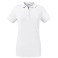 Blanc - Front - Russell - Polo manches courtes - Femmes