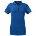 Bleu roi - Front - Russell - Polo manches courtes - Femmes