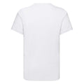 Blanc - Back - Fruit of the Loom - T-shirt VINTAGE SMALL LOGO - Homme