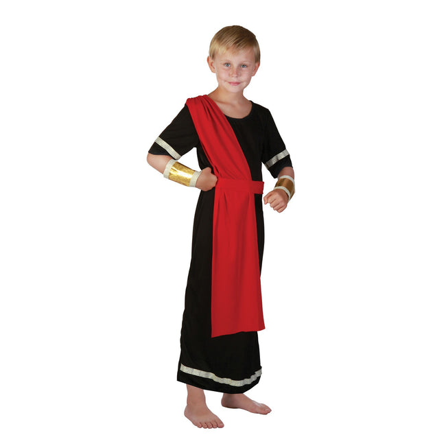 Noir - Front - Bristol Novelty - Costume Caesar - Enfant